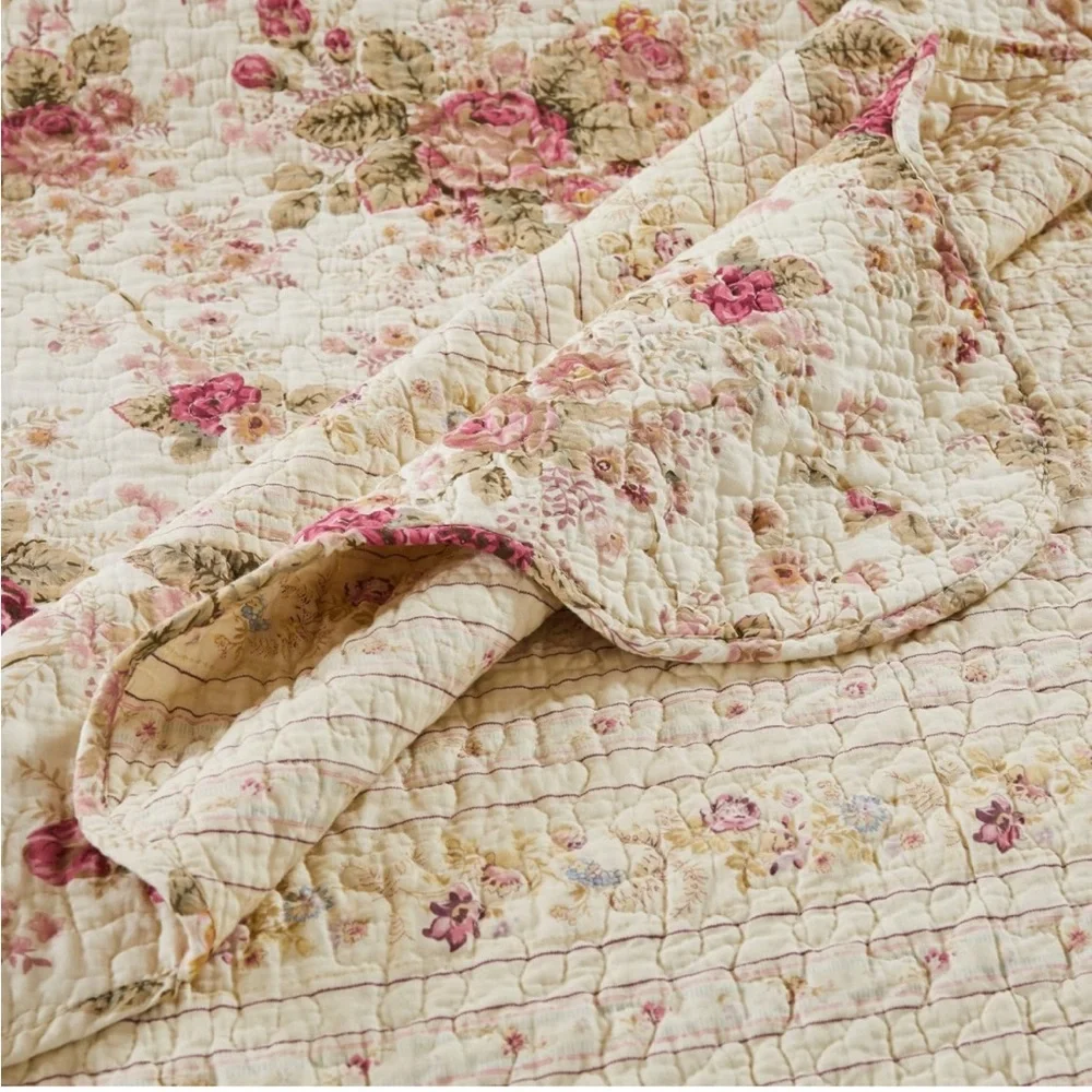 New Boho Flower Throw Blanket Bedspread Quilt - 50